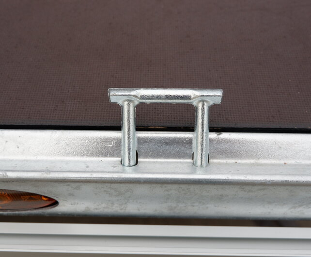 Henra plateauwagen tandemas 3500kg 703x222cm