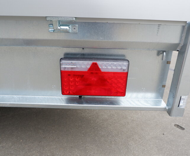 Henra plateauwagen tandemas 3500kg 703x222cm