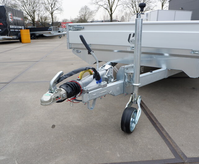 Henra plateauwagen tandemas 3500kg 703x222cm