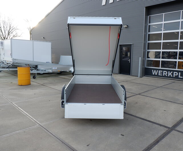 Anssems bagagewagen GT750 211x126x48cm met 3 fietsendragers