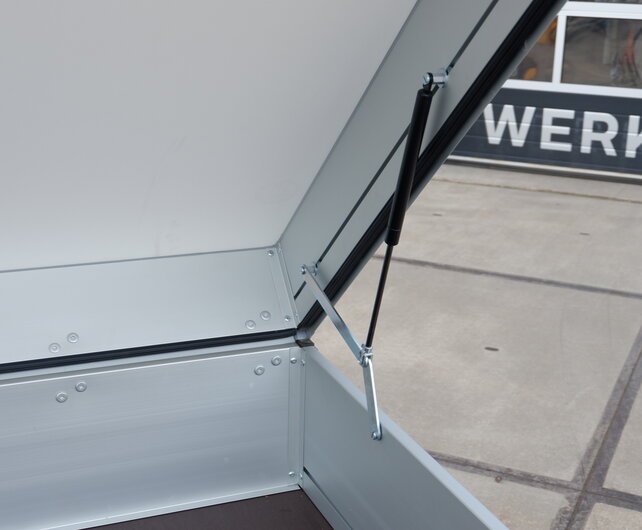 Anssems bagagewagen GT750 211x126x48cm met 3 fietsendragers