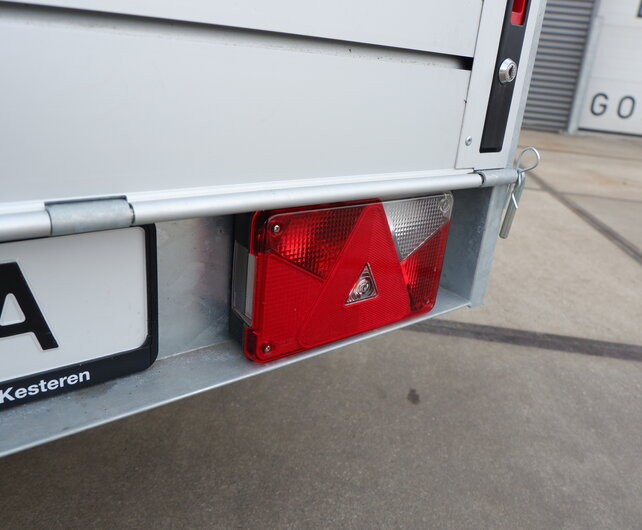 Anssems bagagewagen GT750 211x126x48cm met 3 fietsendragers