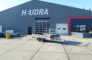 Henra plateauwagen 2700kg 351x185cm Xpert Black Label