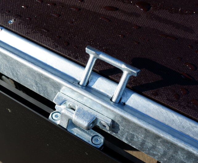 Henra plateauwagen 2700kg 351x185cm Xpert Black Label