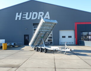 Henra driezijdige kipper 3500kg 401x202cm Xpert tridemas