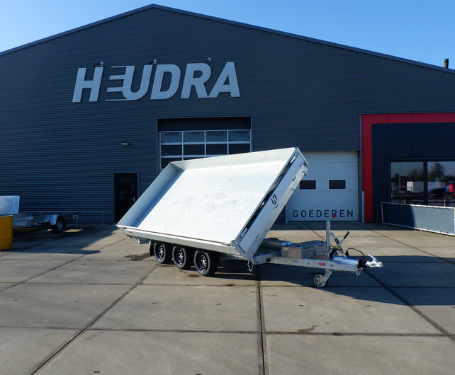 Henra driezijdige kipper 3500kg 401x202cm Xpert tridemas