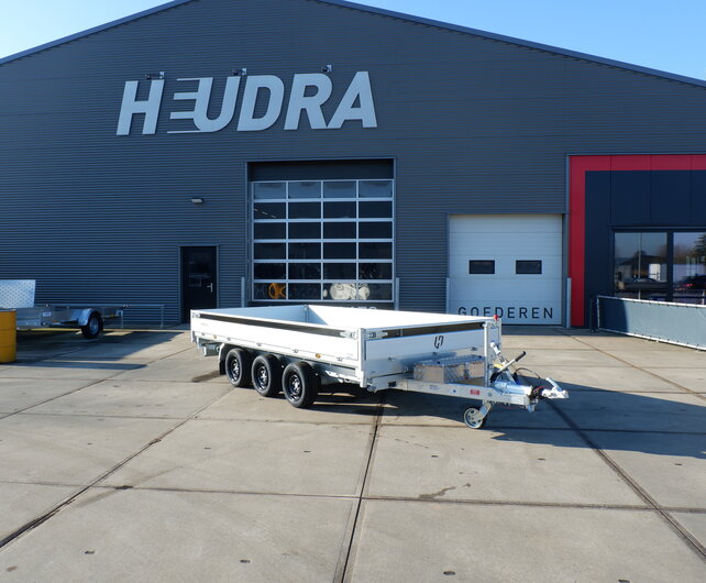 Henra driezijdige kipper 3500kg 401x202cm Xpert tridemas