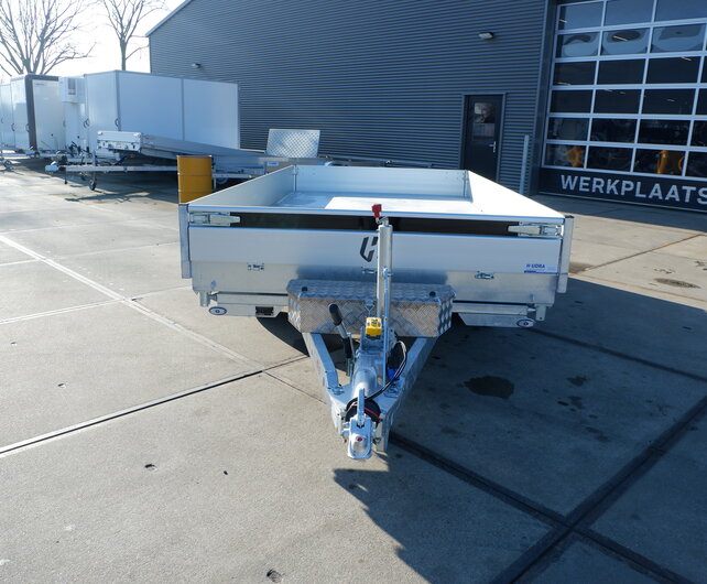 Henra driezijdige kipper 3500kg 401x202cm Xpert tridemas