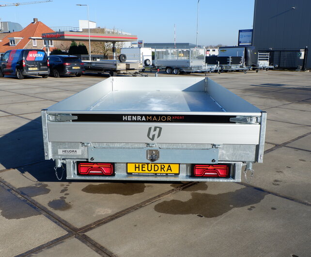 Henra driezijdige kipper 3500kg 401x202cm Xpert tridemas