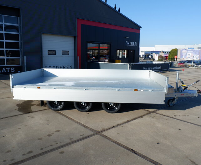 Henra driezijdige kipper 3500kg 401x202cm Xpert tridemas