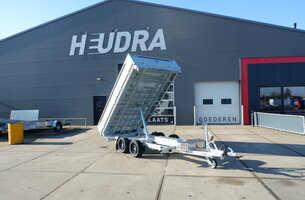 Henra driezijdige kipper 2700kg 331x185cm Xpert met 40cm borden
