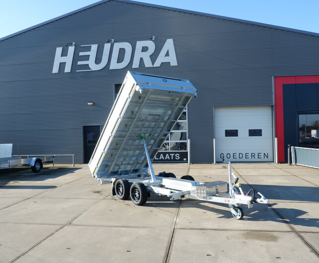 Henra driezijdige kipper 2700kg 331x185cm Xpert met 40cm borden