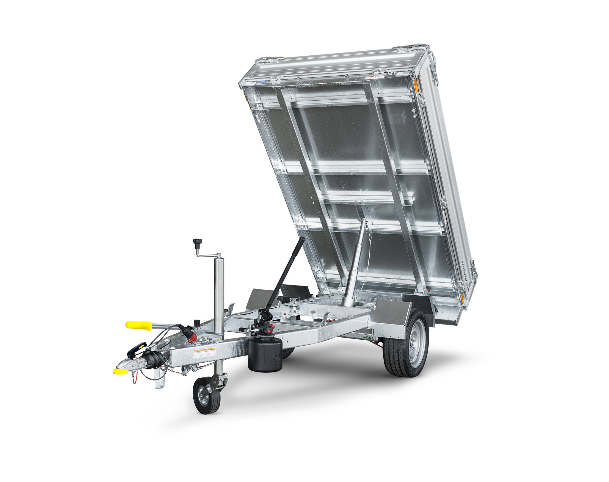 Humbaur kipper handbediend 1500kg 230x140cm