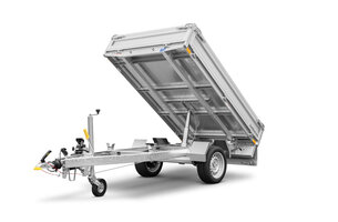Humbaur kipper handbediend 1500kg 268x150cm