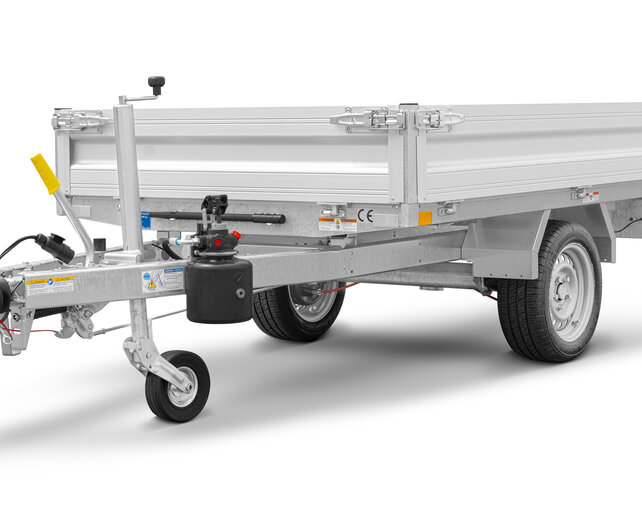 Humbaur kipper handbediend 1800kg 268x150cm