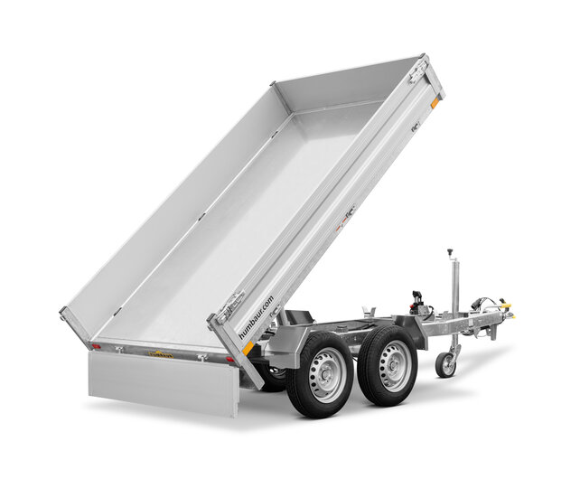 Humbaur kipper handbediend 3000kg 314x175cm