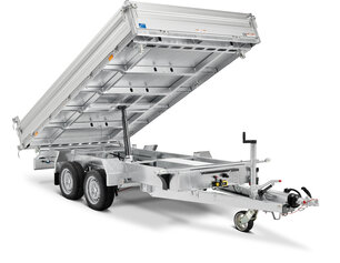 Humbaur elektrische driezijdige kipper 3000kg 363x185cm