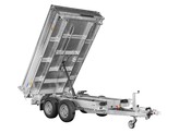 Saris driezijdige kipper 3500kg 360x176cm Heavy Duty met stalen borden