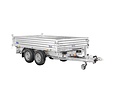 Saris driezijdige kipper 3500kg 360x176cm Heavy Duty met stalen borden