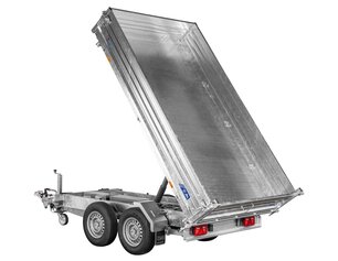 Saris driezijdige kipper 3500kg 310x176cm Heavy Duty met stalen borden