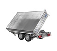 Saris driezijdige kipper 3500kg 310x176cm Heavy Duty met stalen borden