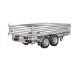Saris driezijdige kipper 3500kg 310x176cm Heavy Duty met stalen borden