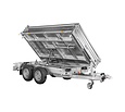 Saris driezijdige kipper 3000kg 310x176cm Heavy Duty met stalen borden