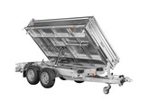 Saris driezijdige kipper 3000kg 310x176cm Heavy Duty met stalen borden