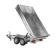 Saris driezijdige kipper 3000kg 310x176cm Heavy Duty met stalen borden