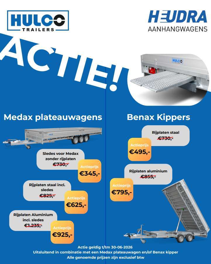 Hulco actie: sledes & rijplaten tegen actieprijzen