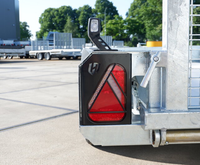 Henra machinetransporter 3500kg 400x170cm Xpert met Aluminium klikvloer