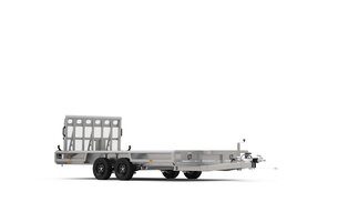 Henra machinetransporter tandemas 3500kg 400x190cm met Aluminium klikvloer