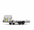Henra machinetransporter tandemas 3500kg 400x190cm met Aluminium klikvloer