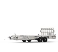 Henra machinetransporter tandemas 3500kg 400x190cm met Aluminium klikvloer