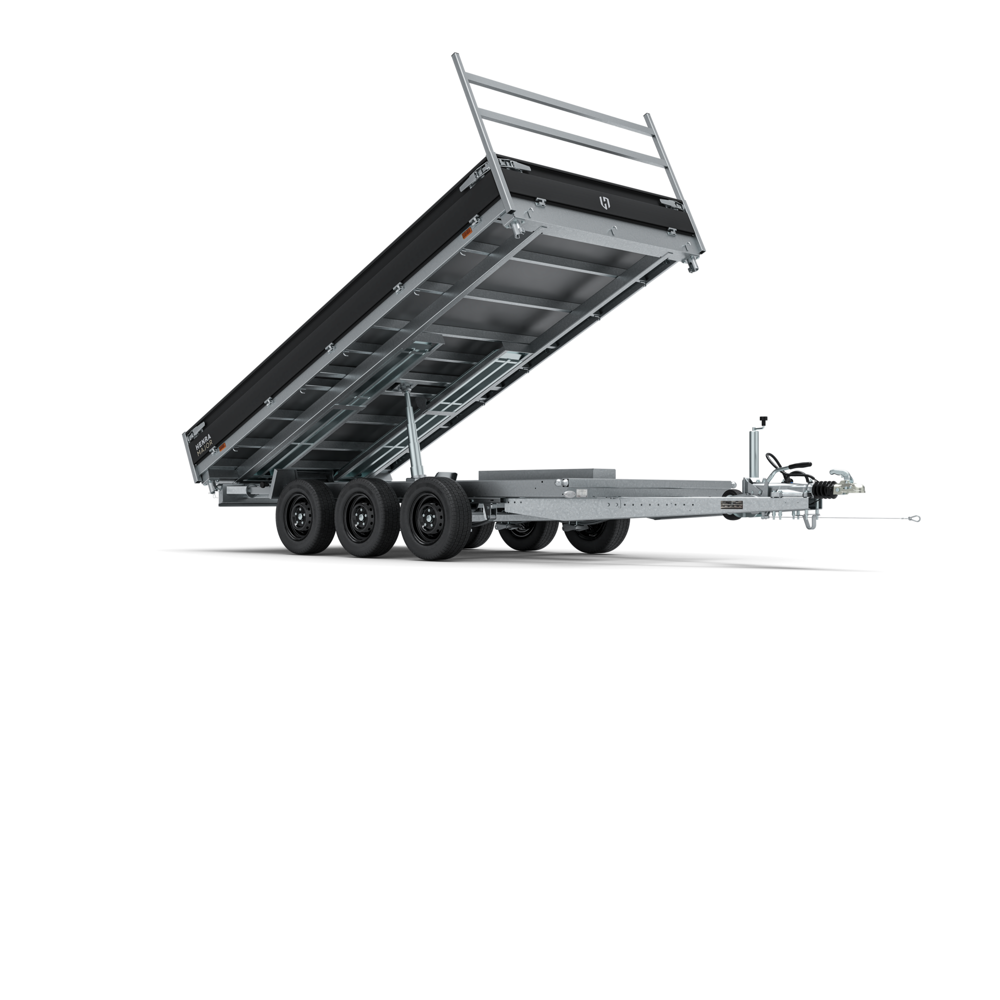 Henra driezijdige tridemas kipper 3500kg 401x202cm Black Label