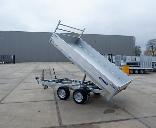 Saris handbediende kipper achterwaarts 2000kg 306x170cm