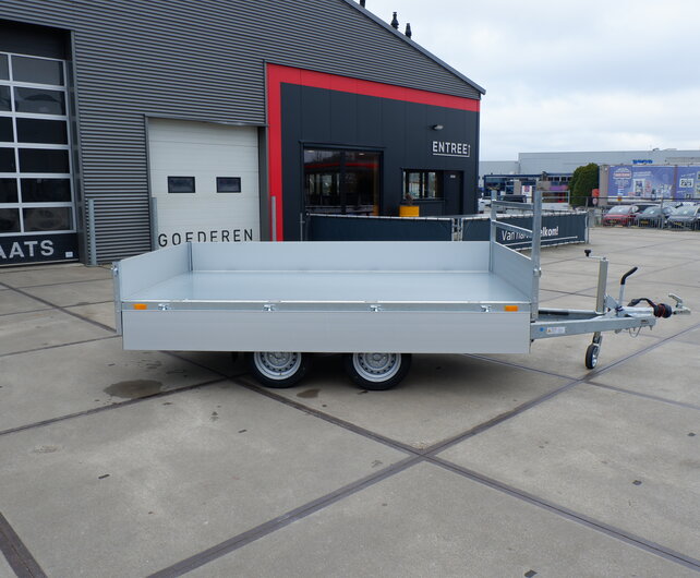 Saris handbediende kipper achterwaarts 2000kg 306x170cm