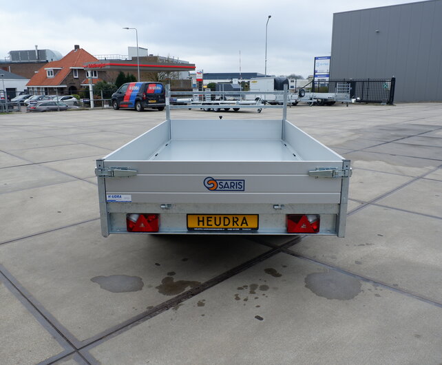 Saris handbediende kipper achterwaarts 2000kg 306x170cm