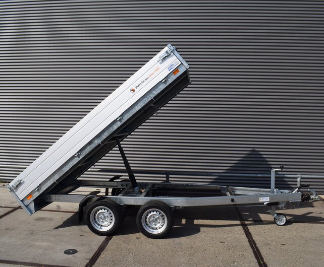 Saris elektrische kipper achterwaarts 2000kg 306x170cm