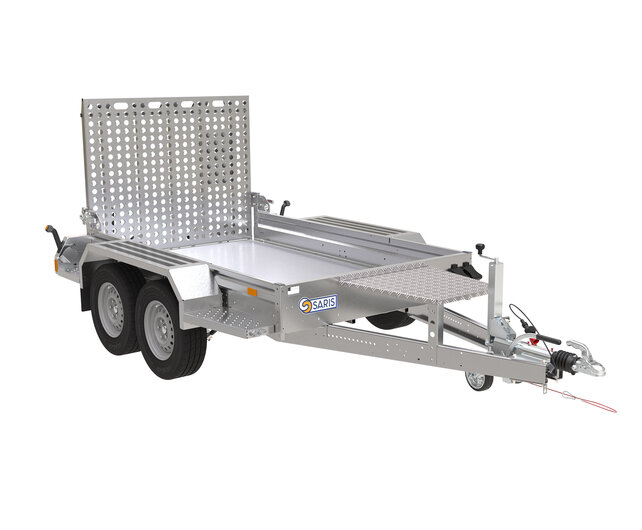 Saris Magnum S Machinetransporter 3000kg 260x152cm met Aluminium klikvloer