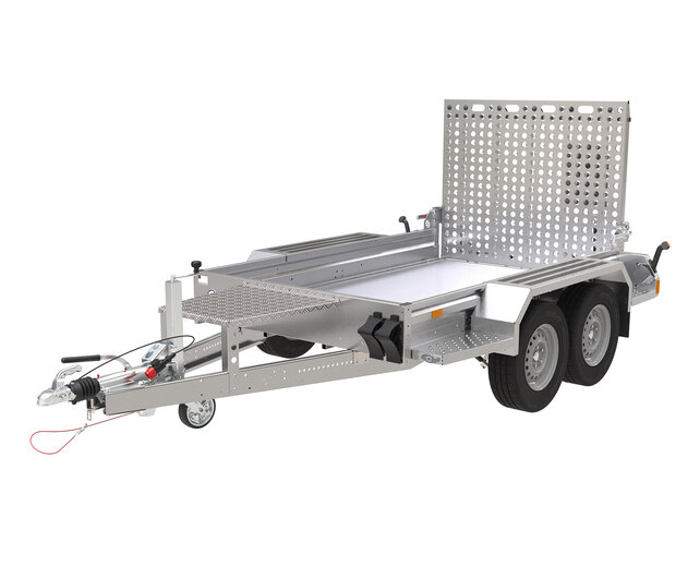 Saris Magnum S Machinetransporter 3000kg 260x152cm met Aluminium klikvloer