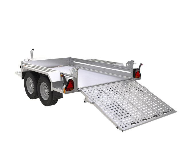 Saris Magnum S Machinetransporter 3000kg 260x152cm met Aluminium klikvloer