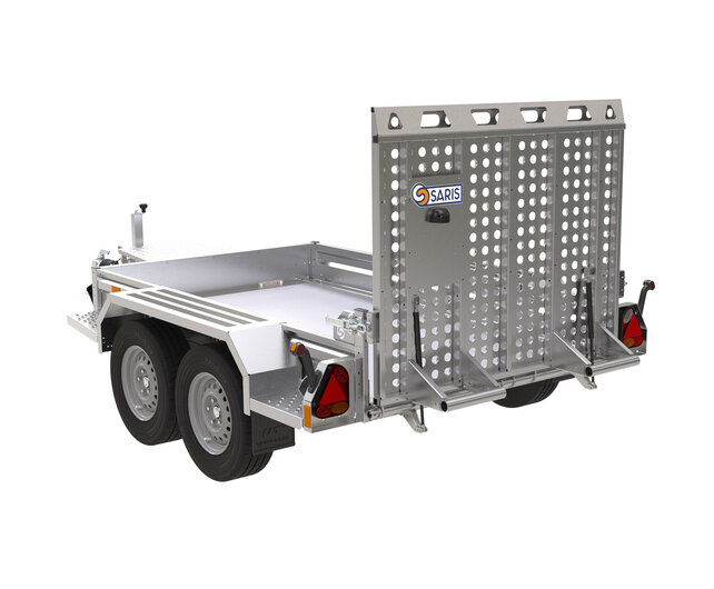 Saris Magnum S Machinetransporter 3000kg 260x152cm met Aluminium klikvloer