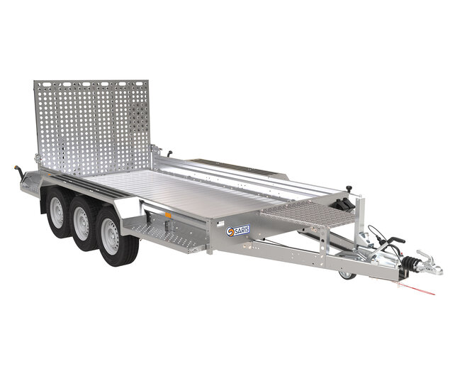 Saris Magnum S Machinetransporter 3500kg 400x182cm met Aluminium klikvloer