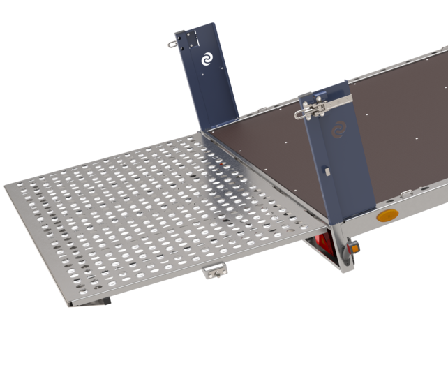 Saris Multitransporter tridemas 507x210cm 3500kg Hydraulisch kipbaar