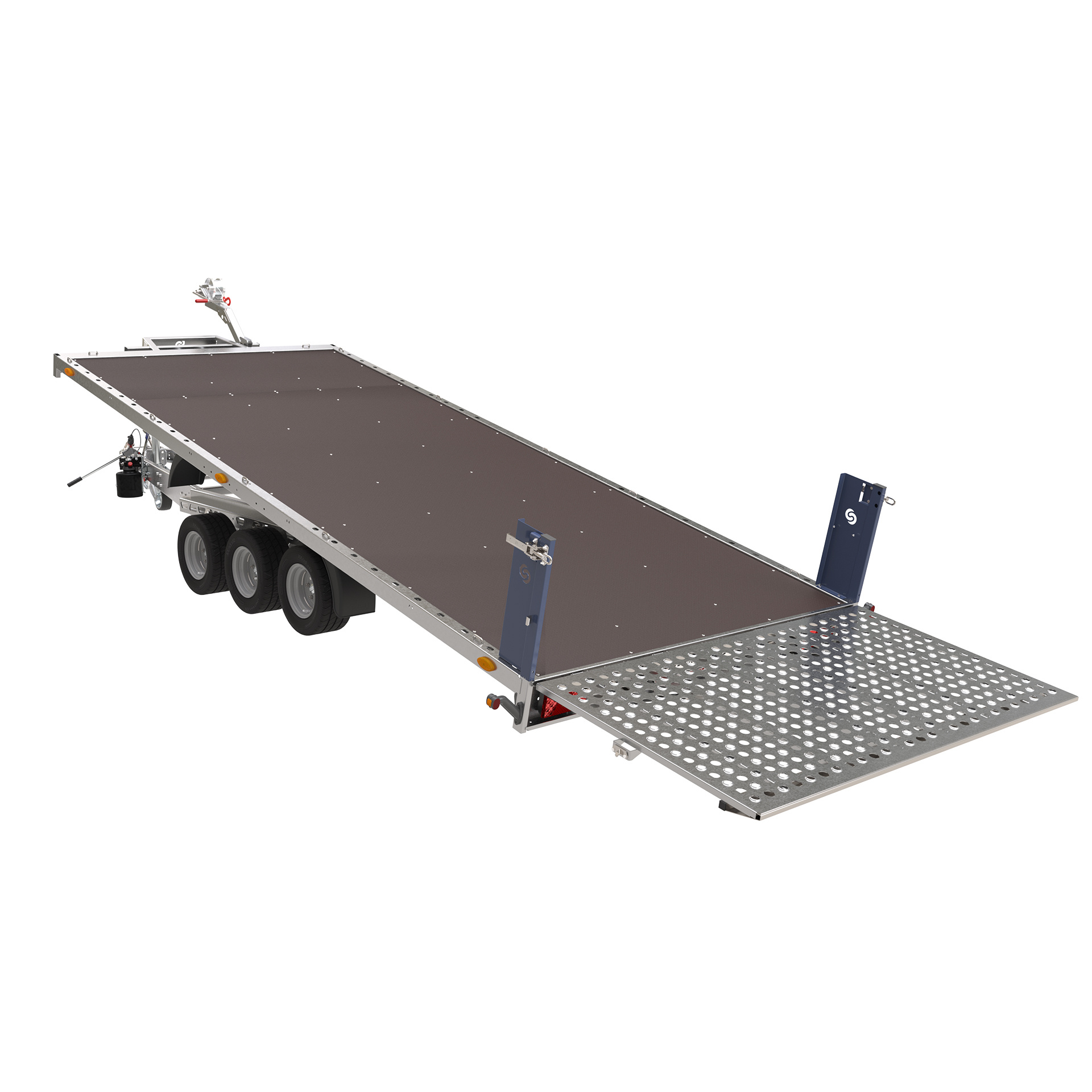 Saris Multitransporter tridemas 507x210cm 3500kg Hydraulisch kipbaar