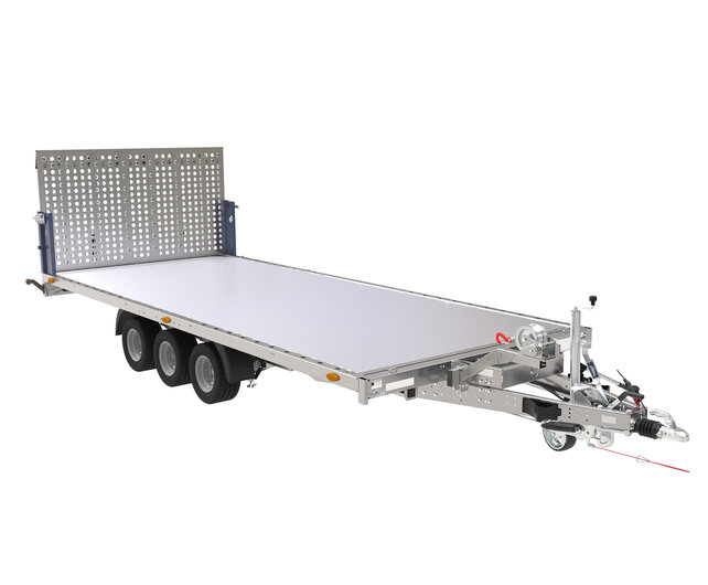Saris Multitransporter tridemas 507x210 3500kg Hydraulisch kipbaar met Aluminium vloer