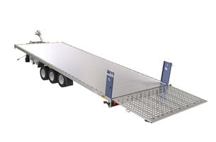 Saris Multitransporter tridemas 588x210cm 3500kg Hydraulisch kipbaar met Aluminium vloer