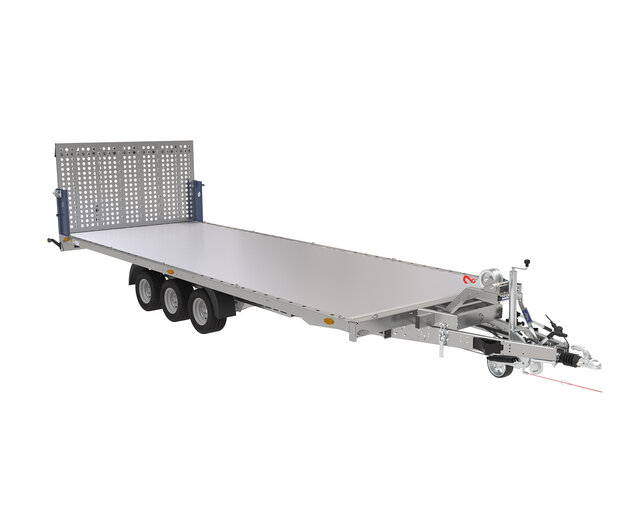 Saris Multitransporter tridemas 588x210cm 3500kg Hydraulisch kipbaar met Aluminium vloer