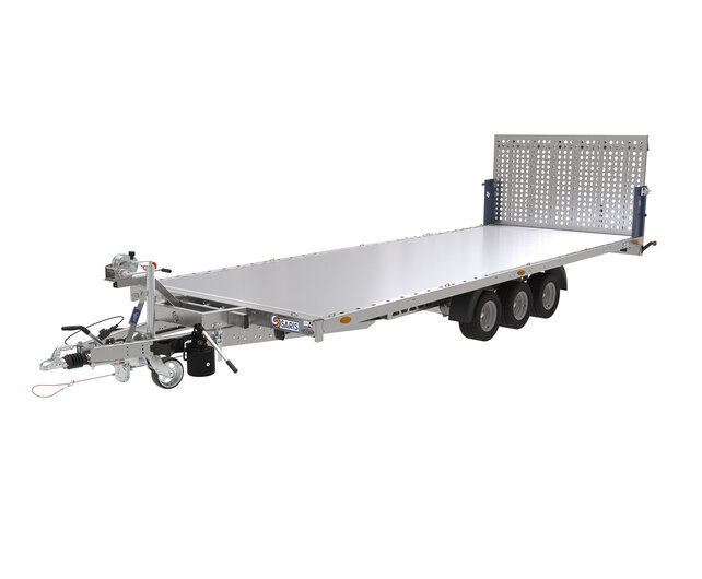 Saris Multitransporter tridemas 588x210cm 3500kg Hydraulisch kipbaar met Aluminium vloer